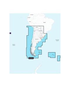 Navionics Chile, Argentina & Easter Island Marine Charts, Navionics Platinum+, microSD/SD, NPUS008R