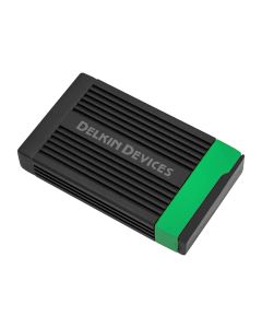 Delkin Devices USB 3.2 CFexpress Memory Card Reader, 10 Gb/s, Designed for On-The-Go Users