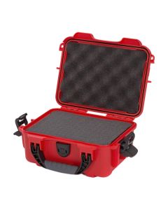 Nanuk 904 Case with Foam, Waterproof Equipment Storage Case, Red, 904S-010RD-0A0