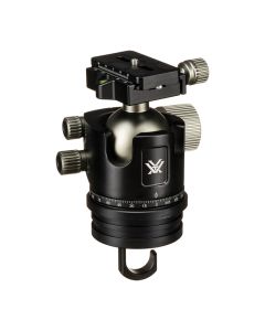 Vortex Optics Radian™ Ball Head, 55 lb Max Load, Independent Pan with Integrated Level, 45 Degree Tilt