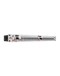 DBX 215s Dual Channel 15-Band Equalizer, Switchable Boost/Cut Ranges of ±6 or ±12 dB, 2/3 Octave