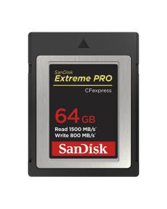 SanDisk Extreme PRO CFexpress® Type B Memory Card Only, 1500MB/s Read, 800MB/s Write, 4K Video