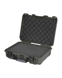 Nanuk 910 Hard Case with Foam, Rugged Protective Shell & PowerClaw Latches, Olive, 910S-010OL-0A0