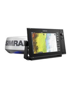 Simrad NSS12 Evo3S 12 Inch Chartplotter Bundle, iMX8, HALO20+, C-MAP, 1kW CHIRP, Dual Control Support