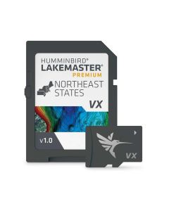 Humminbird LakeMaster Premium Card, Northeast V1 Maps, 2D Shaded Relief and Aerial Imagery, 602007-1