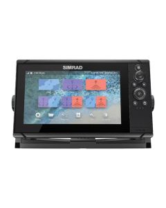 Simrad Cruise 9, US Coastal Map, 83/200 Transducer, Split Screen, Rotary Dial Control, 70° Viewing