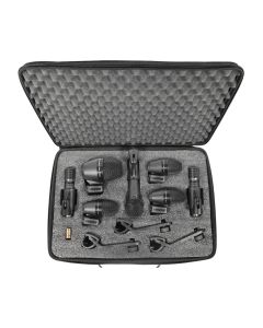 Shure PGADRUMKIT7 7PC Drum Kit with Professional Quality and Break-Resistant Design, Excellent Sound