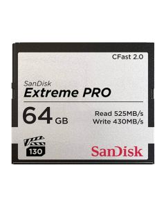 SanDisk Extreme PRO CFast 2.0 Memory Card, 525MB/s Read, 430MB/s Write, VPG130 Certified