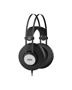 AKG K72 Closed-Back Studio Headphones, 40mm Drivers, Self-Adjusting Headband, Matte Black