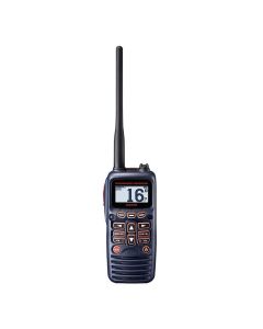 Standard Horizon HX320 6W Floating Handheld VHF Radio, Bluetooth & USB, IPX7 Waterpoof, Navy Blue