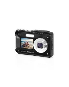 Minolta 48MP / 4K Ultra HD Dual Screen Waterproof Camera, 16x Digital Zoom Lens, MN60WP