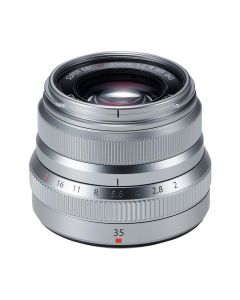 Fujifilm XF 35mm f/2 R WR Lens, Lens Only, X-Mount, Autofocus, Ideal for Portraits, Silver