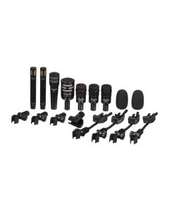 Audix AX DP7 Best-Selling 7-piece Drum Microphone Package for Professional Drummer, Easy Set Up