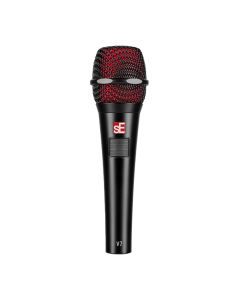 sE Electronics V7 PTT Dynamic Microphone, Non-LockingPush-to-Talk Button, Built-In Shockmount