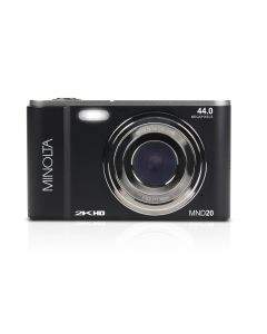 Minolta 44 MP / 2.7K Quad HD Digital Camera with 16X Digital Zoom & 2.90 Inch LCD Screen, MND20