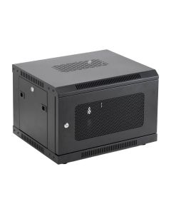 On-Stage 6 RU Wall Mount Knock-Down Equipment Rack For Touring Rigs, Studios, and Venues, RKD6000