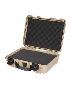 Nanuk 910 Hard Case with Foam, Rugged Protective Shell and PowerClaw Latches, Tan, 910S-010TN-0A0