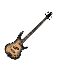 Ibanez 4-String Electric Bass Guitar, Mahogany Body, Spalted Maple Top, Rosewood