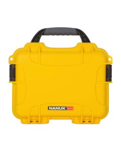 Nanuk 904 Hard Case without Foam, Waterproof Protective Shell, Yellow, 904S-000YL-0A0