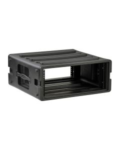 SKB 4U rSeries Rack, Roto-Molded Polyethylene, Waterproof Gasket Lids, Twist Latches, 1SKB-R4U