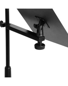 On-Stage U-Mount Clamp-On Bookplate for Microphones, Tablets, and Small Accessories, MSA7011