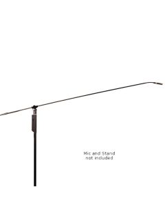 Audix MicroBoom Carbon Fiber 50-Inch Boom without Microphone, Ultra Lightweight, Mini-xlr Connectors