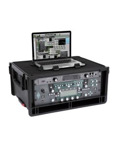 SKB Cases Injection Molded 4U Studio Flyer Rack Case, Waterproof & Impact-Resistant Construction