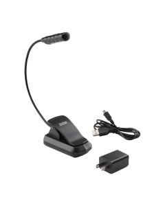 On-Stage USB-Rechargeable Sheet Music Light, 90 Lumens, 6000K White/Red LED Color, LED2214