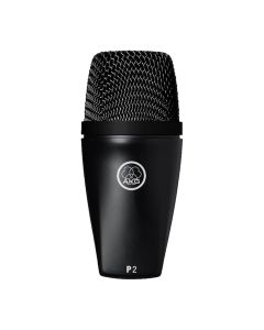 AKG P2 Dynamic Bass Instrument Microphone, Low Frequency Response & High SPL Handling, Black
