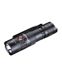 Fenix PD25R Rechargeable EDC Flashlight, 800-Lumen Peak Output, IP68 Waterproof, Black