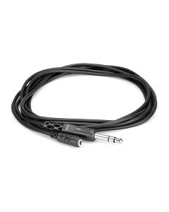 Hosa Technology Stereo Mini Female to Stereo 1/4 Inch Male Cable of Length 25 Feet