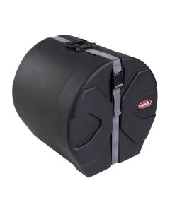 SKB 14x14 Floor Tom Drum Case with Roto-Molded D-Shape & Roto-X Pattern for Stackable Protection