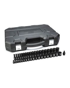 Gearwrench Set SKT IMP  STD/DP SAE 1/2DR 39PC