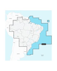 Garmin Brazil - Inland and Coastal Marine Charts, Navionics®+ Type, Daily Chart Updates, NASA012R