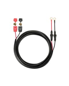 ProMariner 15 Foot Universal DC Cable Extender, 120 Volts, Male to Female, Black-Red, 51815