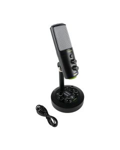 Mackie Chromium USB Condenser Microphone with Built-in 2-Channel Mixer & 4 Polar Patterns