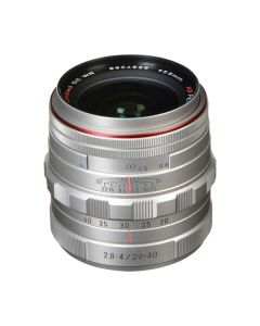 Pentax HD DA 20-40mm f/2.8-4 ED Limited APS-C Autofocus DC WR Lens, K-Mount, HD & SP Coating, Silver