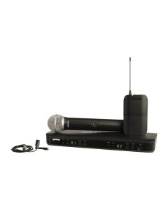 Shure BLX1288/CVL Dual Wireless System with PG58 Handheld & CVL Lavalier Mic