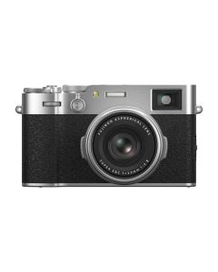 Fujifilm X100VI 40.2MP Digital Mirrorless Camera, 23mm f/2 Lens, X-Trans CMOS 5 HR Sensor, Silver
