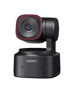 Obsbot Tiny 2 Lite AI-Powered 4K PTZ Webcam, 4x Zoom, AI Tracking, HDR, and Noise-Canceling Mics