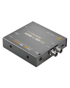 Blackmagic Design HDMI to SDI 6G Mini Converter, 4K HDMI In, Dual 6G-SDI Out, AES/EBU Audio, USB