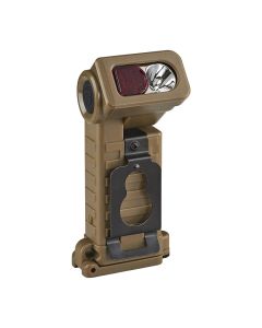Streamlight Sidewinder Boot Military Light, Red Filter, Tilting Head, Hands-Free, Coyote, 14975