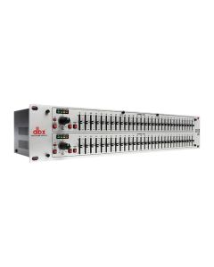 DBX 231s Dual-Channel 31-Band Graphic Equalizer, ±12dB Gain, 1/3 Octave, XLR/TRS I/O, Constant-Q