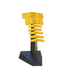 Bondhus Ball End T-Handle 10-Piece Set, ProGuard™ Finish, Solid Steel Construction, BTX10/S
