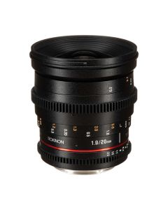 Rokinon 20mm T1.9 Full Frame Wide Angle Cine DS Lens, Lens Only