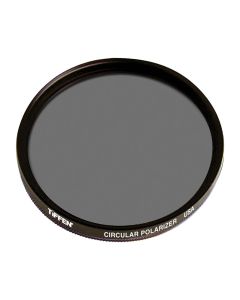 Tiffen 55mm Glass Circular Polarizing Filter, Reflection Reduction, Color Enhancement, Aluminum Ring