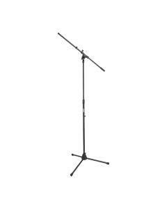 On-Stage MS7701B Euro-Boom Mic Stand For Studio and Live Sound, 37 to 64-Inch Height Adjustment