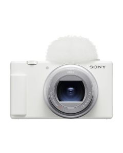 Sony ZV-1 II Vlog Camera, Body Only, 18-50mm Zoom, 4K, for Content Creators and Vloggers, White