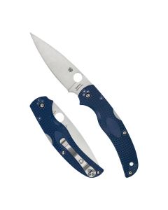 Spyderco Native Chief™ Folding Knife, CPM S110V Stainless Steel Blade, FRN Handle, Dark Blue