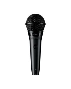 Shure PGA58 Cardioid Dynamic Vocal Microphone with On/Off Switch & Stand Adapter for Live Vocals